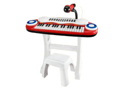 37Key Electronic Organ W/Microphone & Chair(3C)