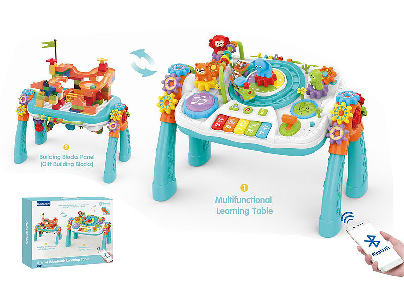 2in1 Bluetooth Learning Table toys