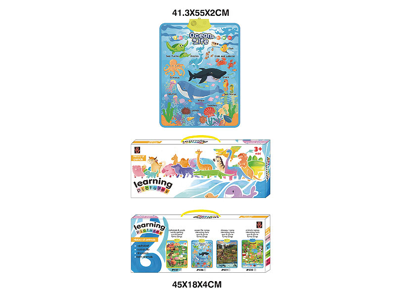 Ocean Learning Wall Chart toys