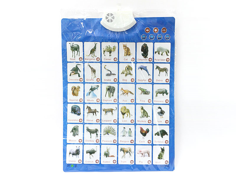 English Audio Wall Chart toys