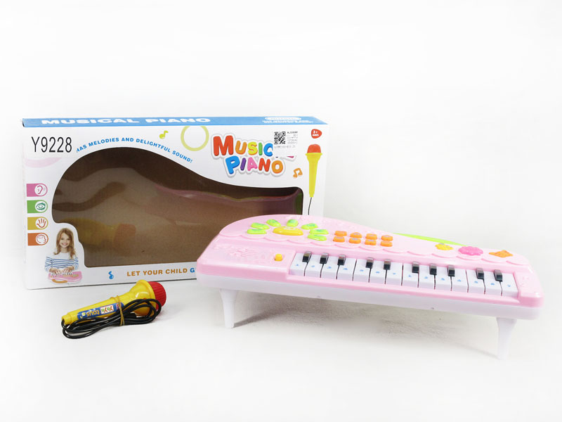 Electronic Organ W/L_M & Microphone(2C) toys
