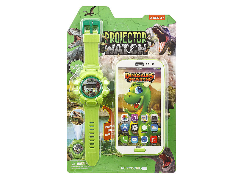 Mobile Telephone W/M & Projection Electronic Watch toys