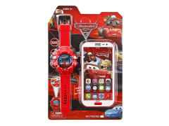 Mobile Telephone W/M & Projection Electronic Watch