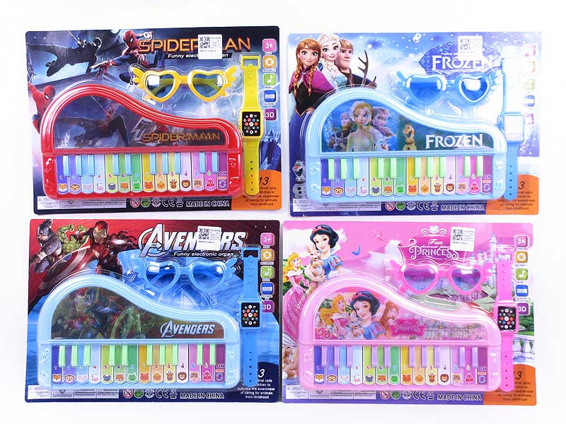 24Key Electronic Organ & Watch & Glasses(4S) toys