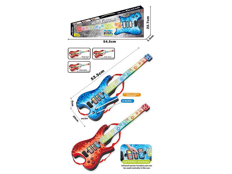 Induction Guitar W/L_M(2C) toys