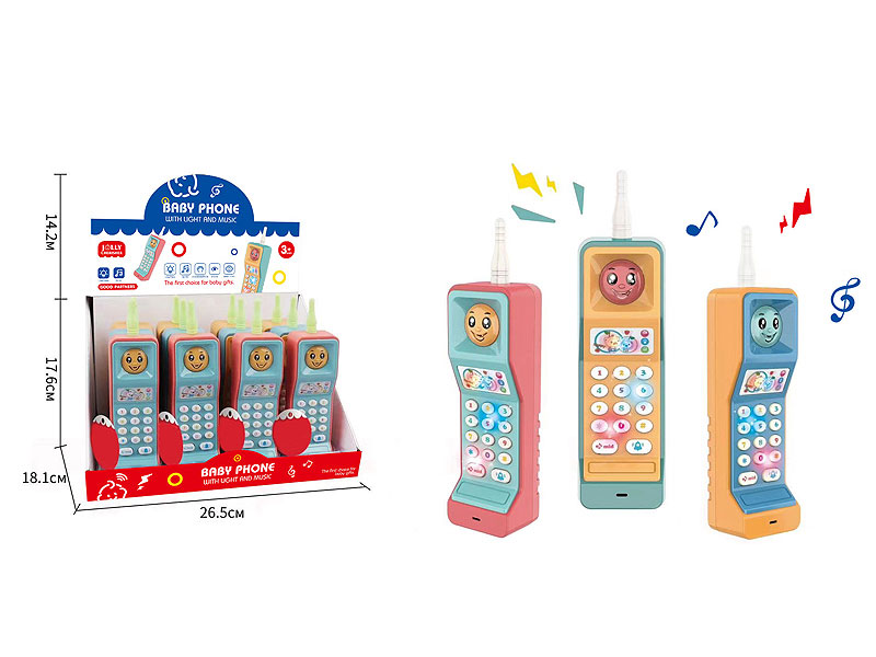 Mobile Telephone W/L_M(12in1) toys