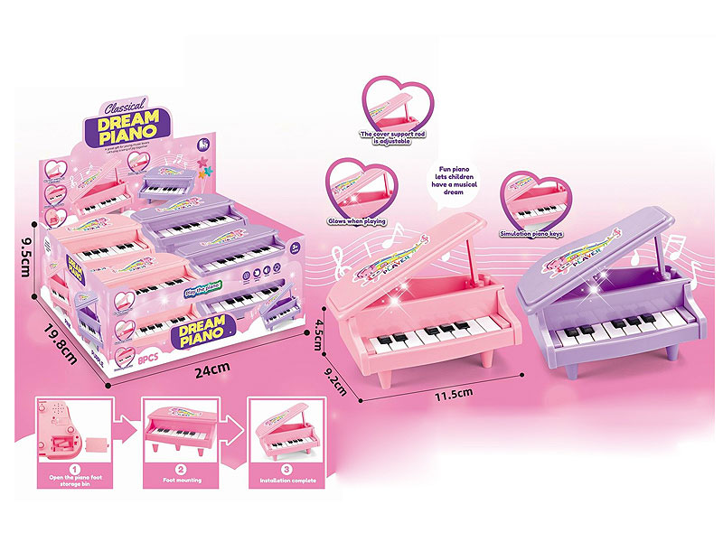 Piano W/L_M(8in1) toys