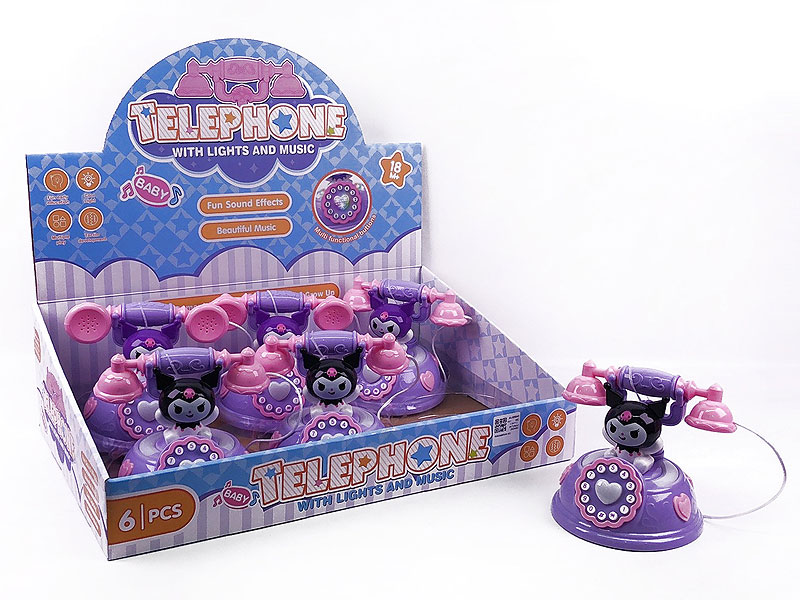 Telephone W/L_S(6in1) toys