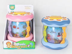 Projection Music Drum W/L_M(2C) toys