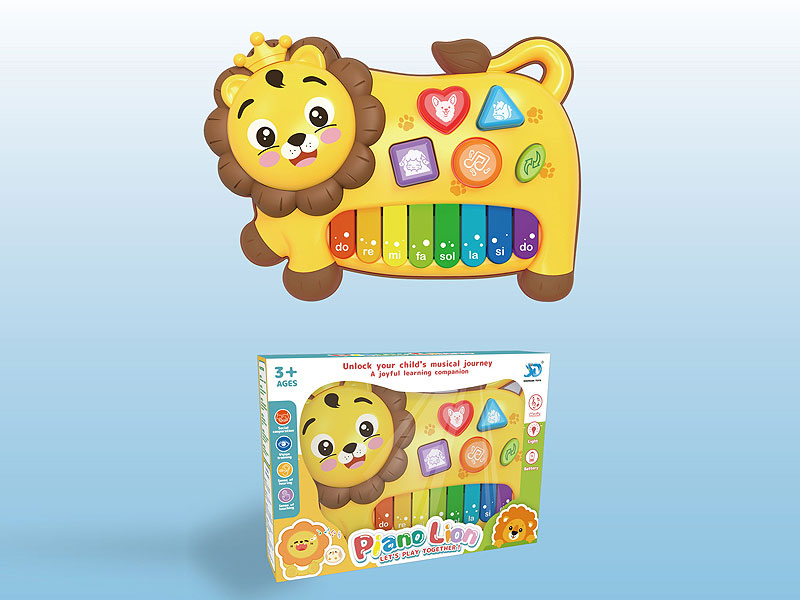 Spanish Learning Piano W/L_M toys