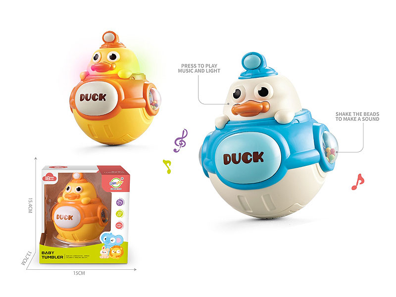 Tumbler Duck W/L_S(2C) toys