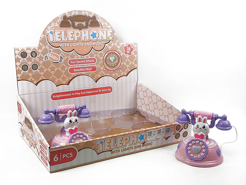 Telephone W/L_S(6in1) toys