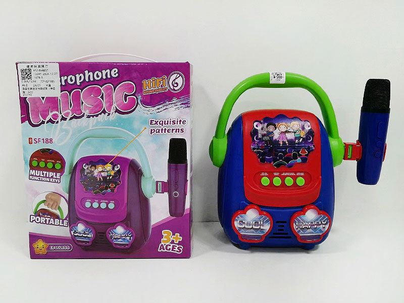 Recording Voice Changing Bluetooth Microphone toys