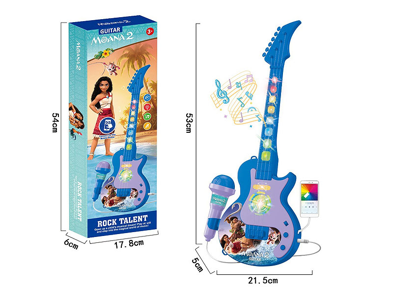 Guitar W/L_M & Microphone toys