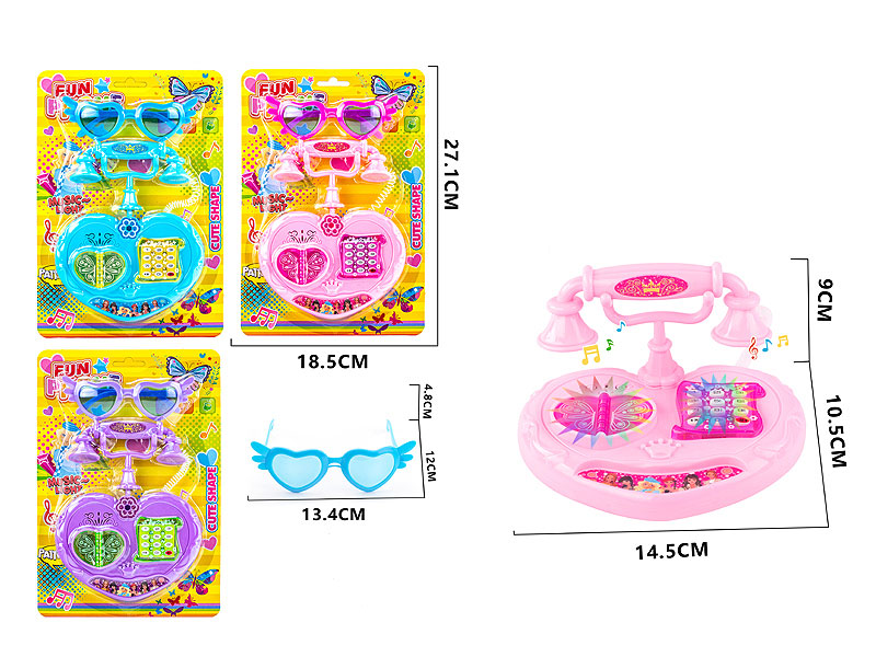Telephone W/L_M & Glasses toys
