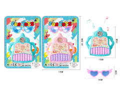 Electronic Organ & Glasses(2C) toys