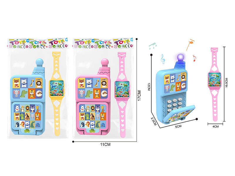 Mobile Telephone W/L_M & Watch(2C) toys