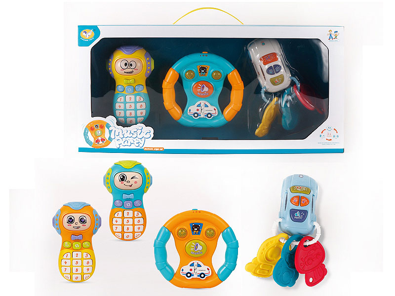 Mobile Telephone & Steer Device & Key toys