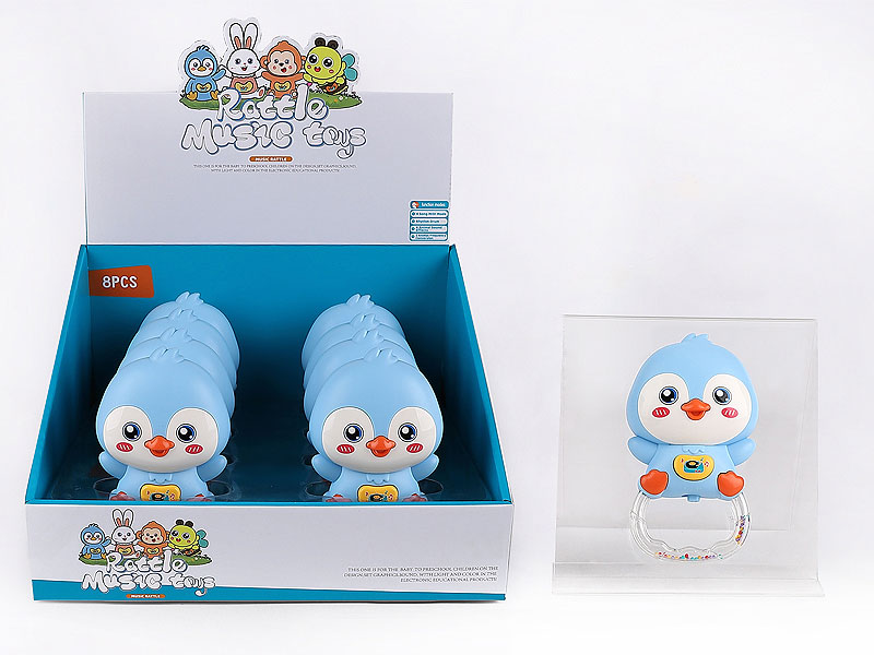 Music Penguin W/L(8in1) toys