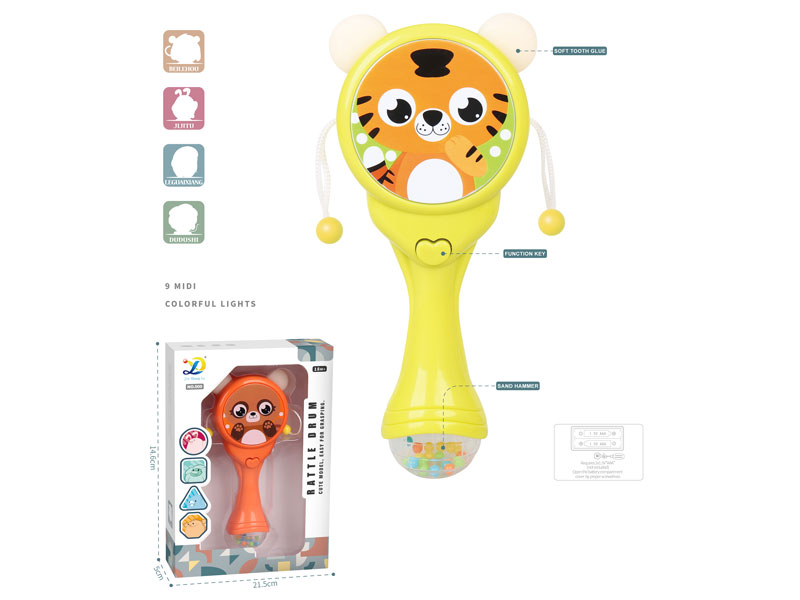 Rattle-drum W/L_M(2C) toys