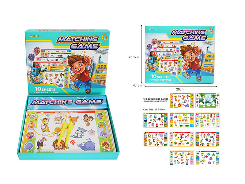 English Matching Game toys