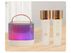 跨境蓝牙无线K歌音响套装双唛