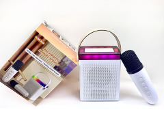 跨境蓝牙无线K歌音响套装单唛