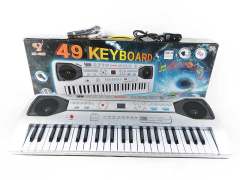49Key Electronic Organ W/Microphone