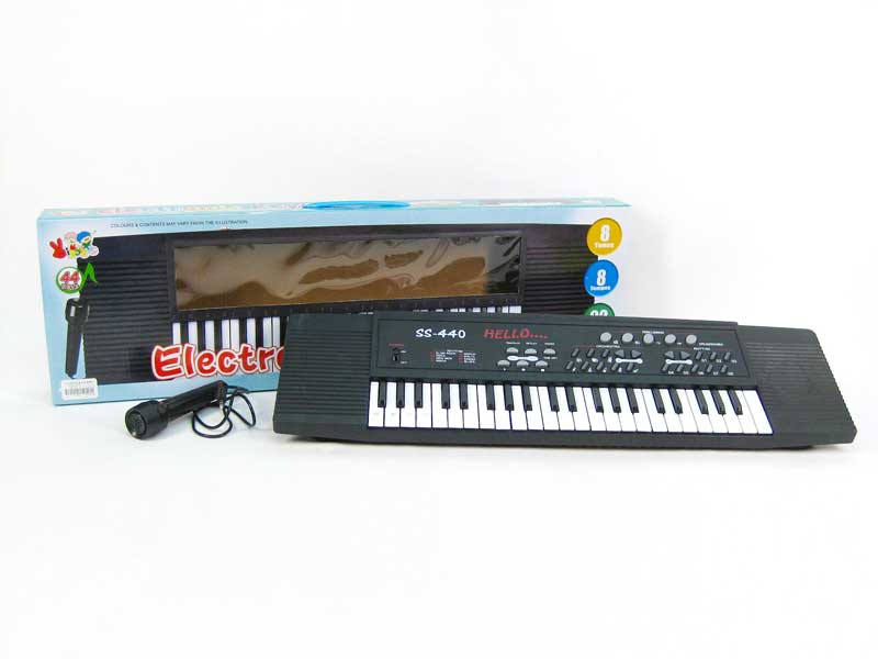 44Key Electronic Organ W/Microphone toys