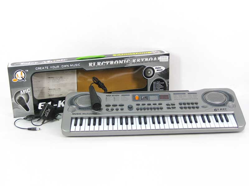 61Key Electrical Piano W/Microphone toys
