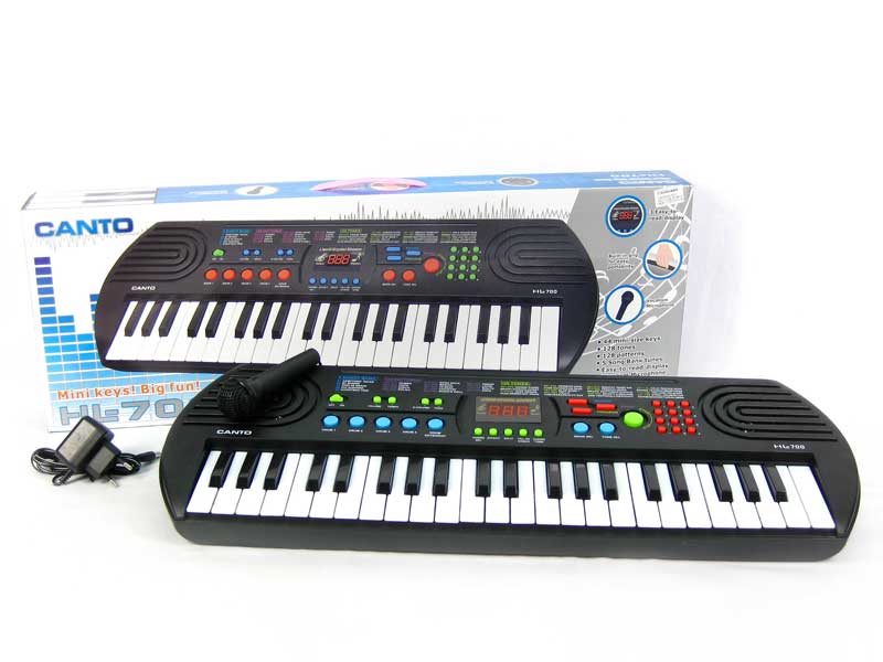 44Key Electrical Piano W/Microphone toys