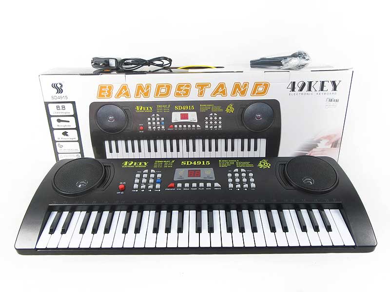 49Key Electronic Organ W/Microphone toys