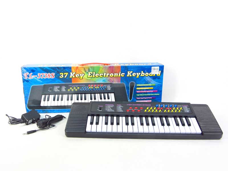 37 Keys Electronic Organ W/Microphone toys