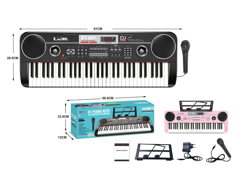 61Keys Electronic Organ(2C) toys