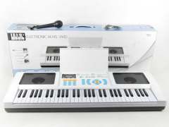 61Key Electronic Organ W/Microphone