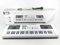 61Key Electronic Organ W/Microphone toys
