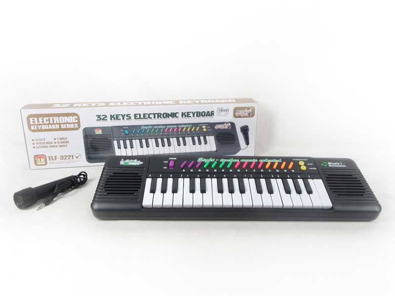 32Key Electronic Organ W/Microphone toys