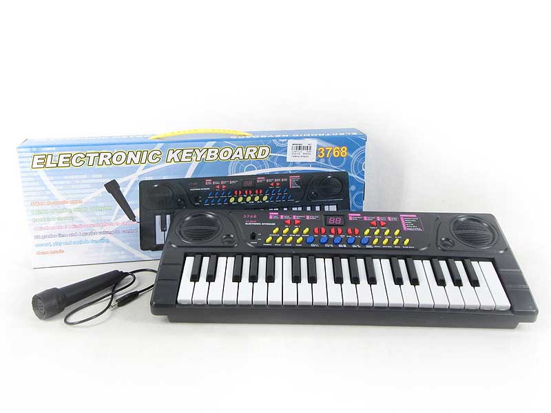 37Keys Electronic Organ W/Radiogram toys