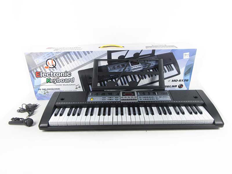 61keys Electronic Organ W/Microphone toys