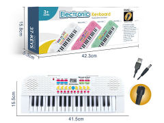 37Keys Electronic Organ W/Microphone toys