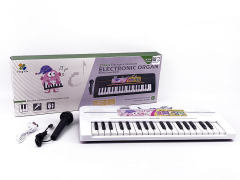 37Key Electrinic Organ W/Microphone_M