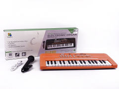 37Key Electrinic Organ W/Microphone_M toys