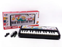 32Key Electronic Organ W/Microphone toys