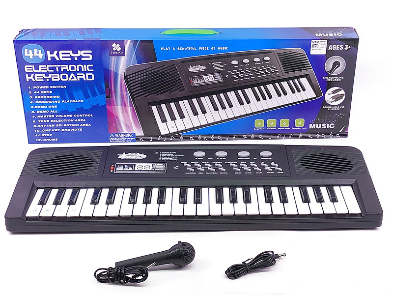 44Key Electronic Organ W/Microphone toys