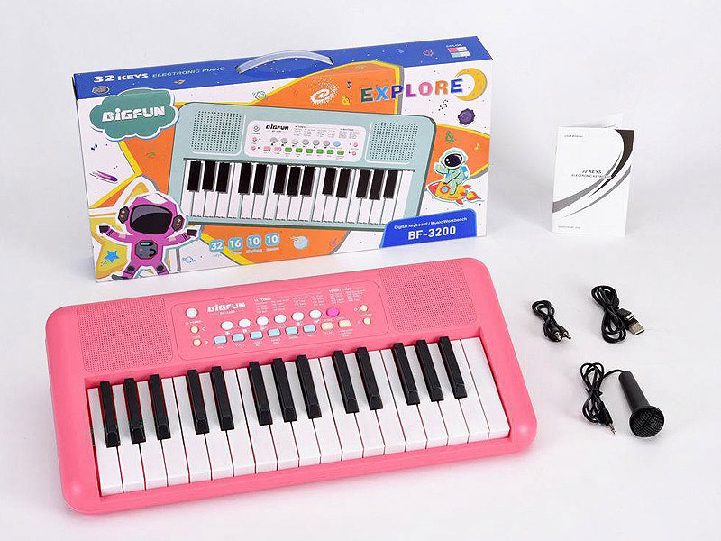 31Key Electronic Organ W/Microphone toys