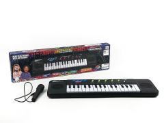 黑色32键电子琴带麦克风