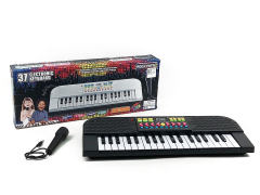 黑色37键电子琴带麦克风