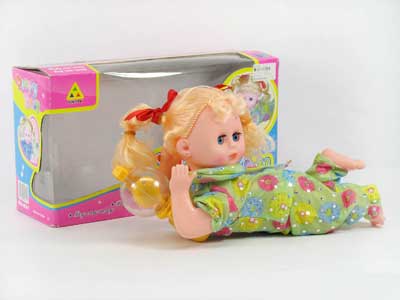 B/O Climb Doll W/M_L toys