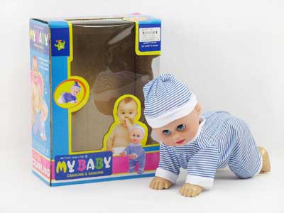 B/O Climb Doll W/M(2C) toys