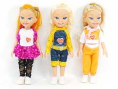 8"Doll W/M(3S) toys